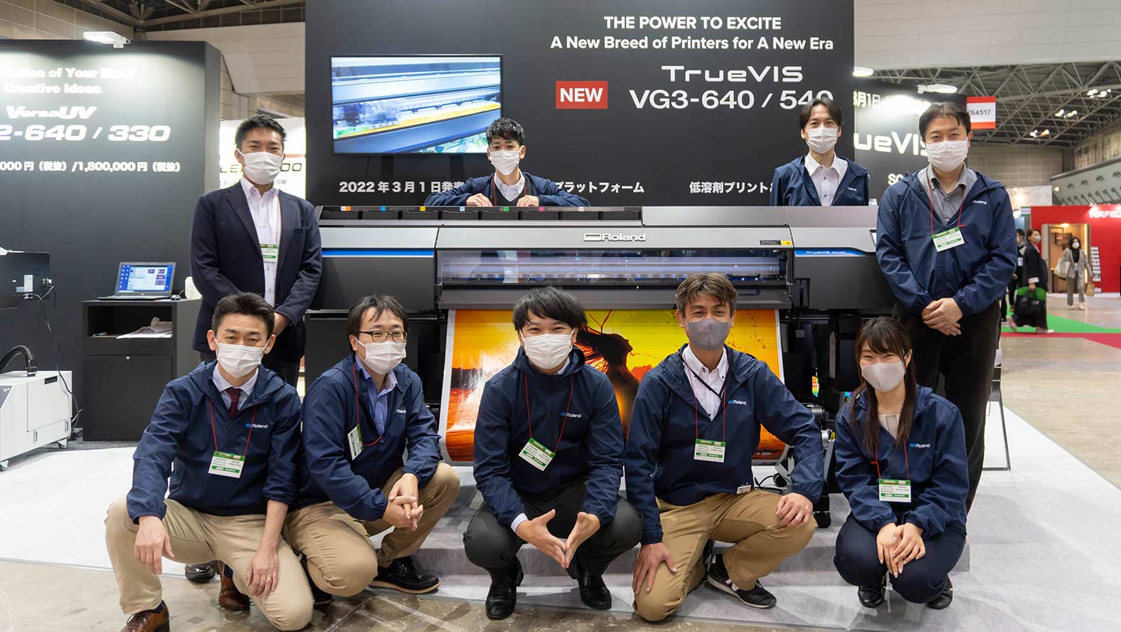 日本最大級の店舗総合見本市に最新プリンター「TrueVIS VG3シリーズ」が登場