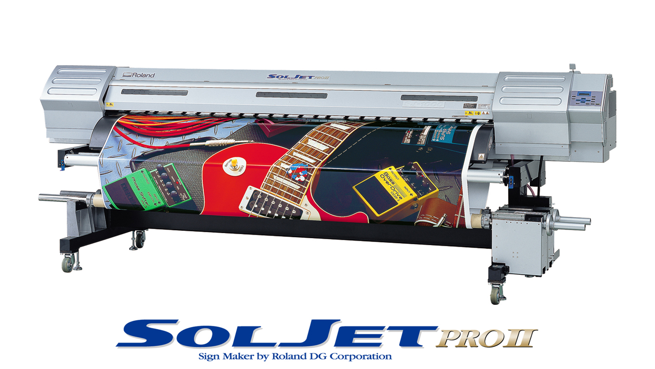 国産インクジェットプリンタ最大幅となる2600mmの超大判印刷を実現
