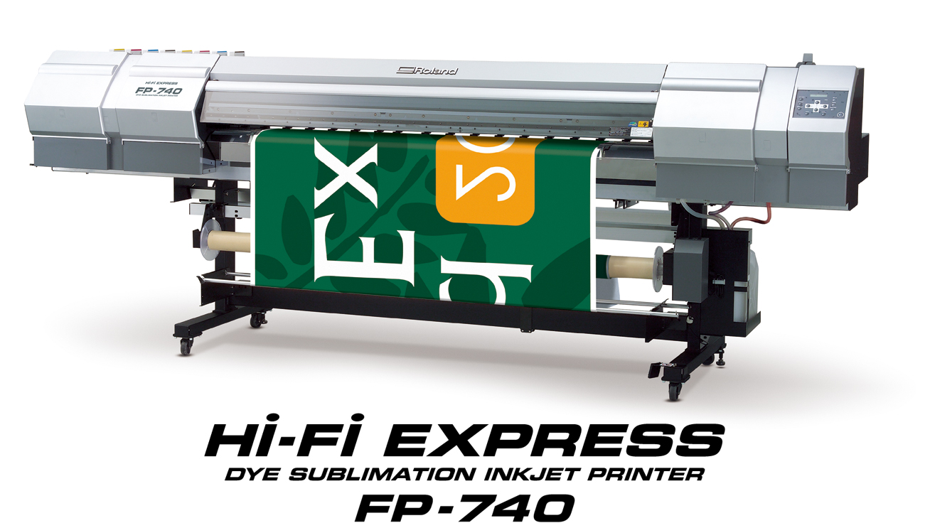 捺染市場向け大型インクジェットプリンター「Hi-Fi EXPRESS FP-740
