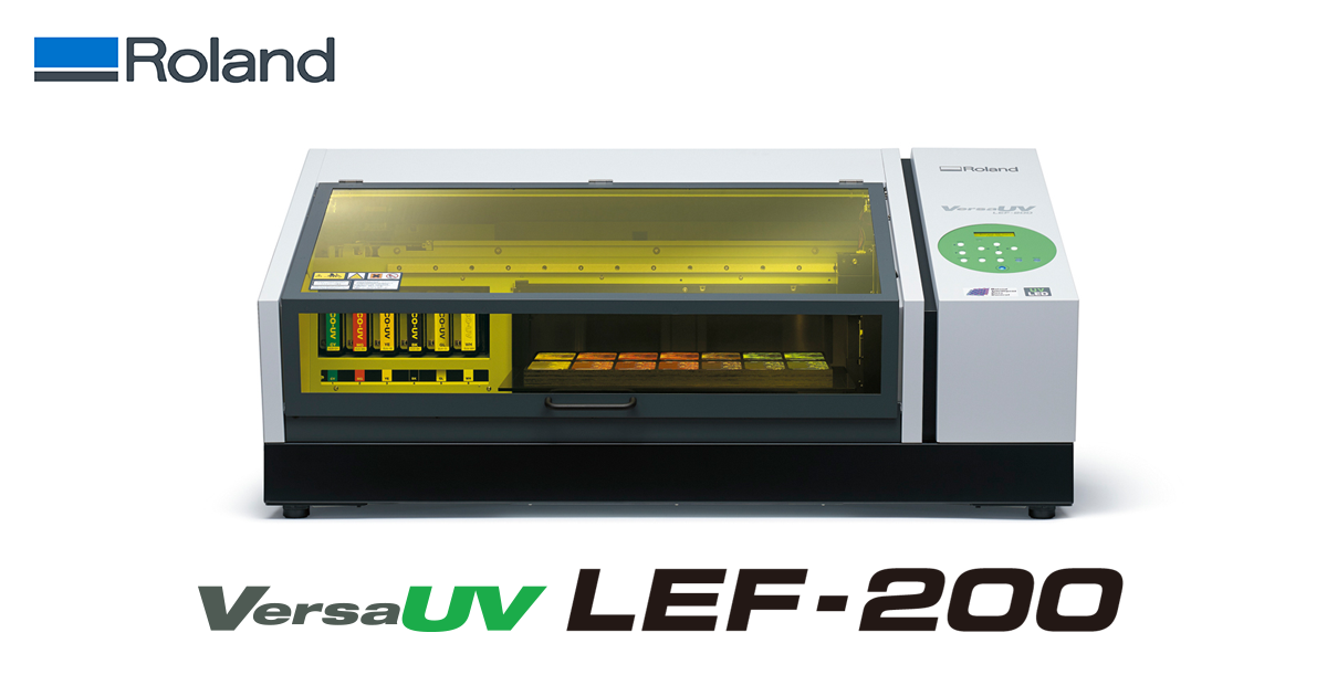 高品位印刷と素材対応力を追求したUV-LEDプリンターの新製品「VersaUV