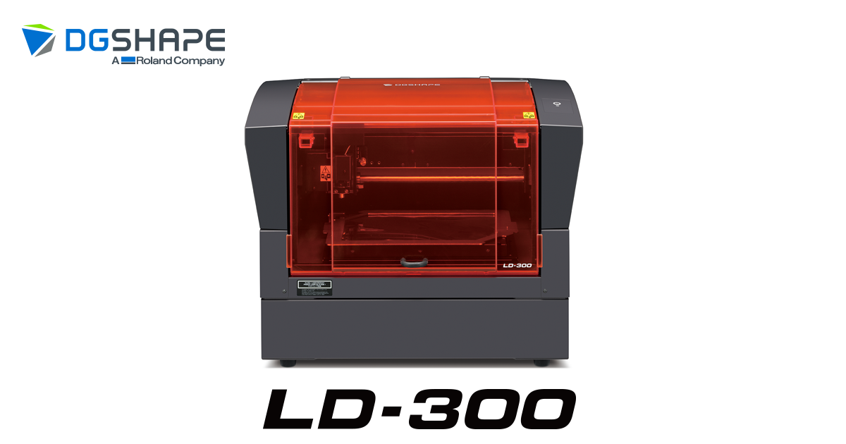 大幅にワークエリアを拡大、レザーへの転写も可能にした、レーザー箔転写機の新製品LD-300を発表 | ニュースリリース | ローランド ディー.ジー.