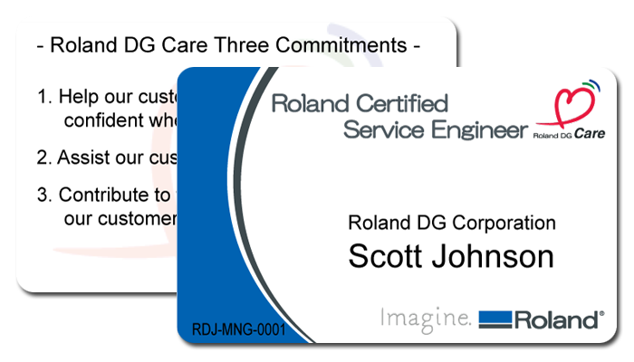 Roland DG's commitment to sustainability